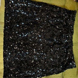 Sequin skirt